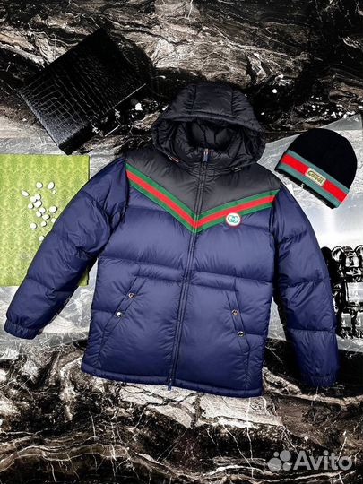 Пуховик gucci мужской