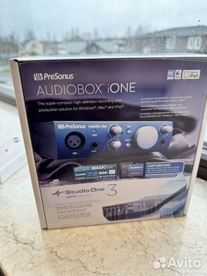Звуковая карта PreSonus AudioBox iOne новая