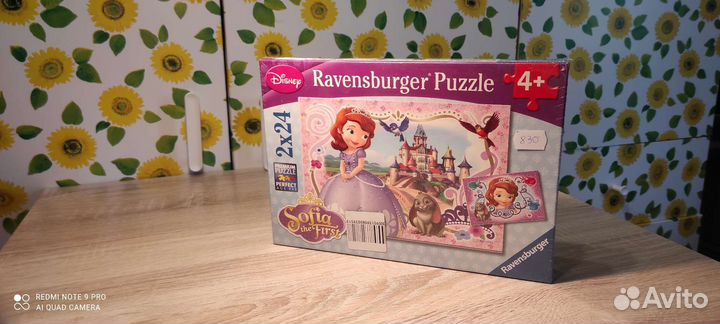 Пазлы ravensburger. Принцесса София