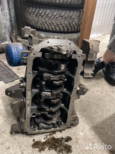 Блок двигателя 16v в классику