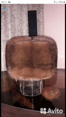 Шапка норковая