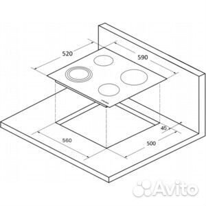 Индукционная варочная панель