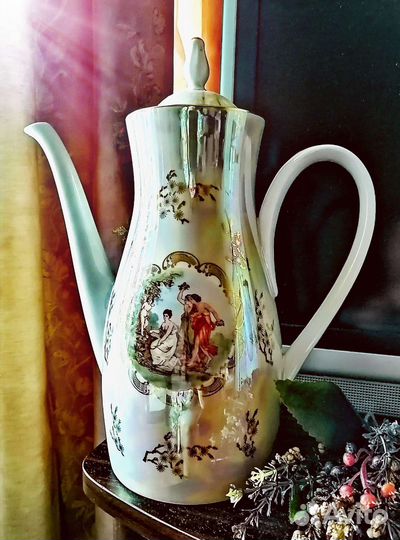 Кофейник, чайник и чайные пары гдр