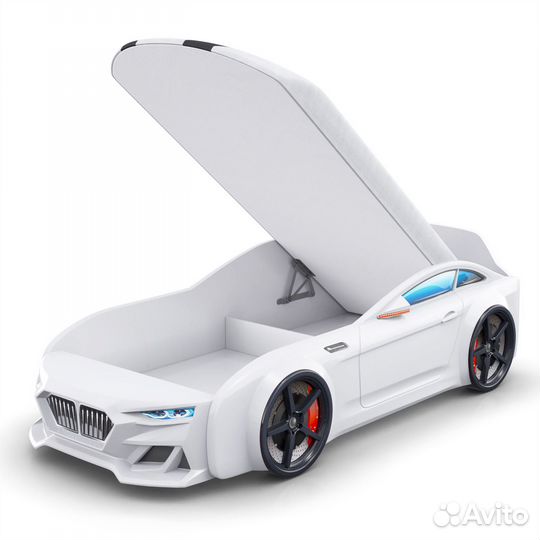 Детская кровать машинка