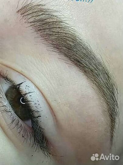 Перманентный макияж бровей, губ