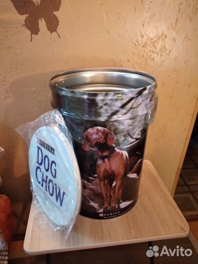 Бак металлический для хранения корма