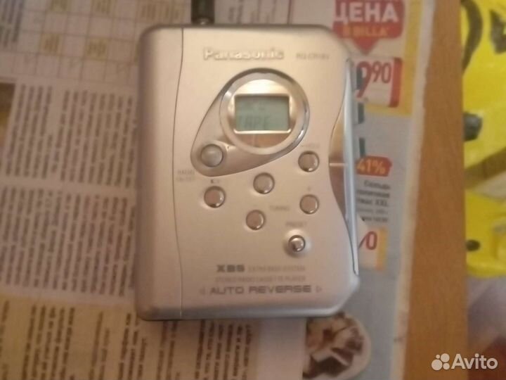 Кассетный плеер panasonic