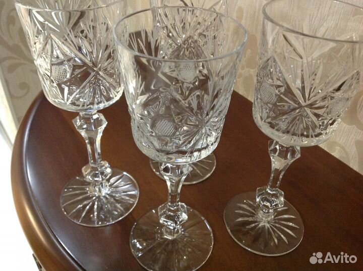 Фужер хрустальный СССР большой