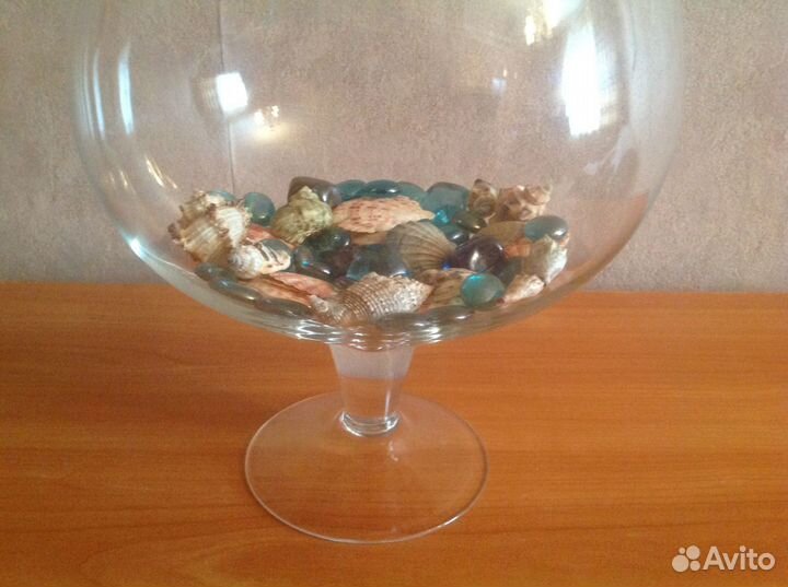 Бокал - аквариум