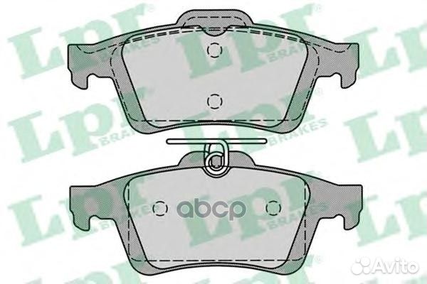 Комплект тормозных колодок 05P1236 05P1236 Lpr