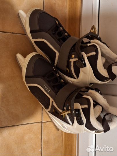 Коньки женские 40 прогулочные теплые