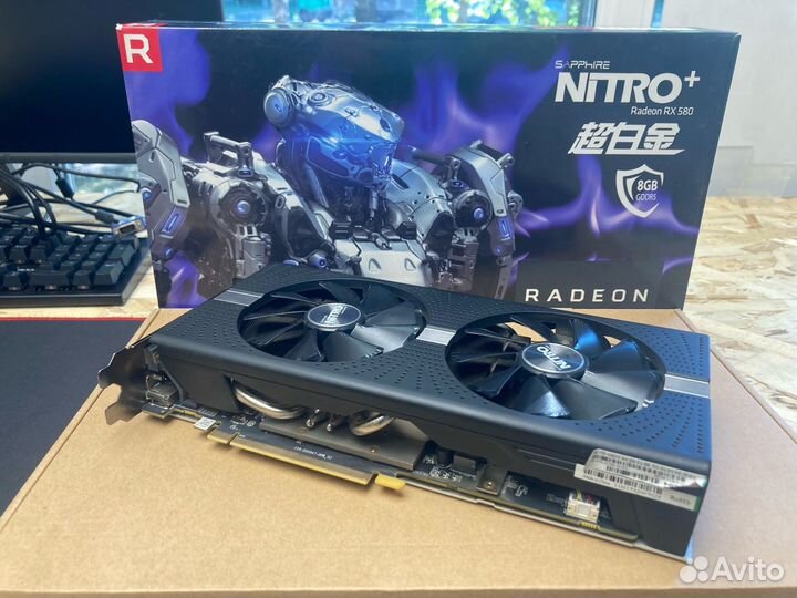 Видеокарта AMD Radeon RX 580 8гб Sapphire Nitro+ O