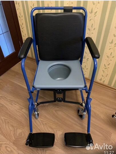 Коляска-туалет инвалидная