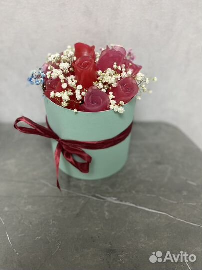 Букет из мыла