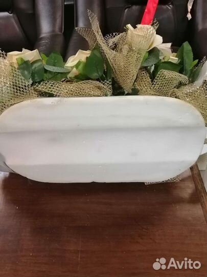 Свадебные украшения на машину