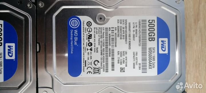 Жесткий диск 3,5 - 500 Гб