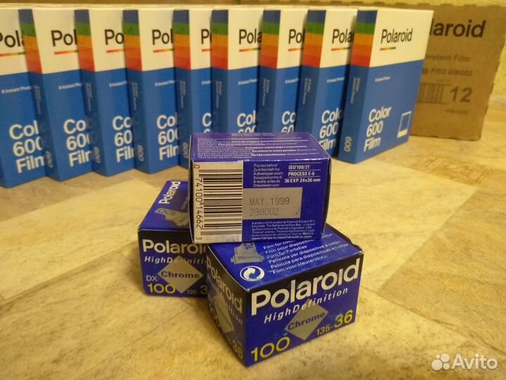 Картриджи для Polaroid color 600, фотоплёнка