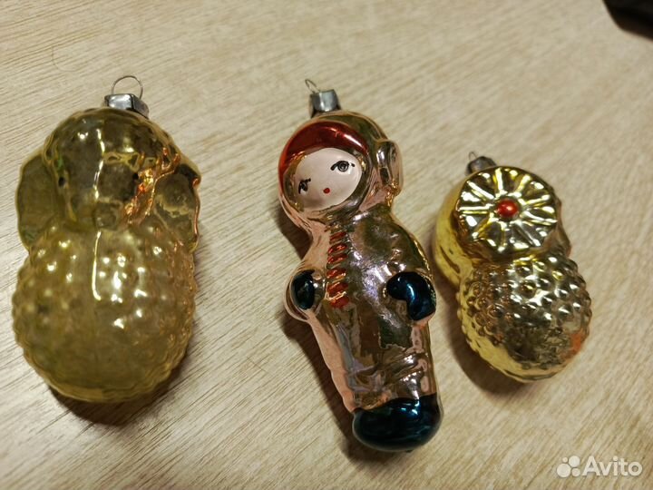 Елочные игрушки СССР одним лотом