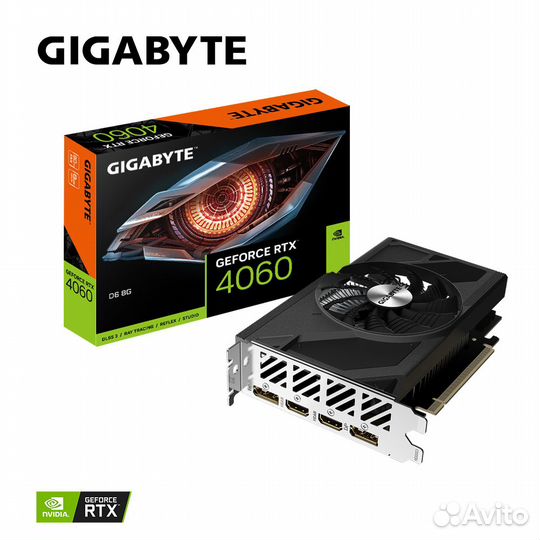 Gigabyte RTX 4060 D6 8Gb (Новая, на гарантии)