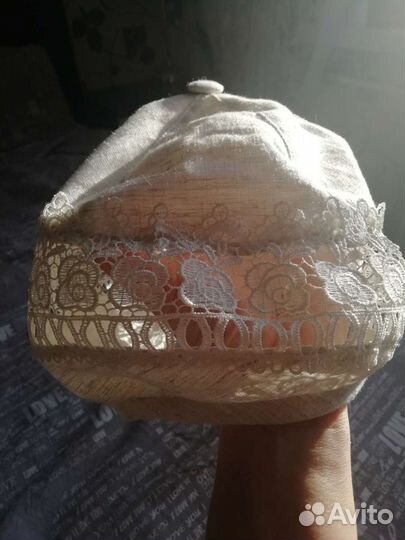 Берет женский лён