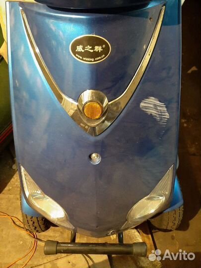 Электроскутер, 4 колеса, полный привод, повышенной