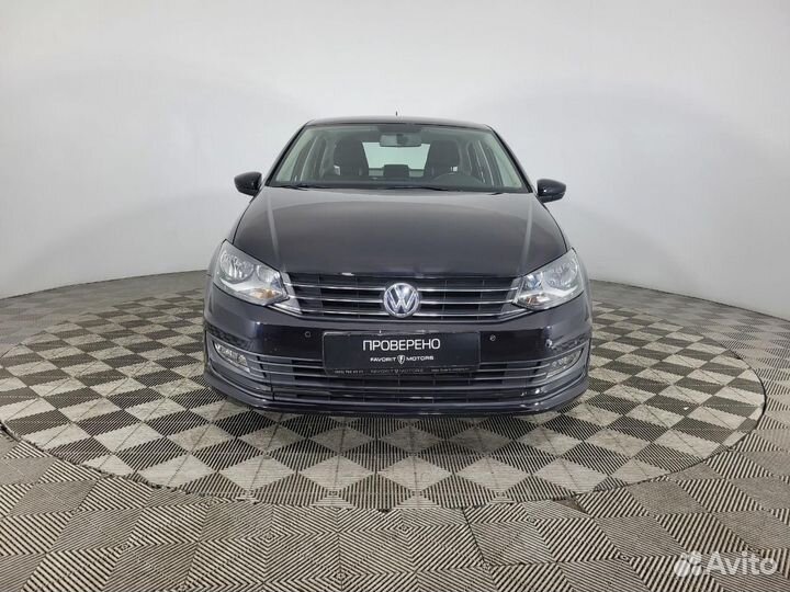 Volkswagen Polo 1.6 AT, 2016, 33 680 км