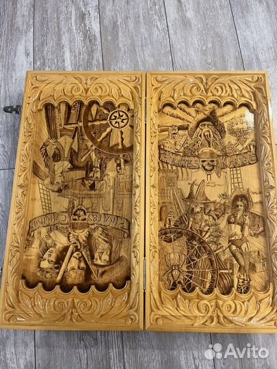 Нарды ручной работы новые