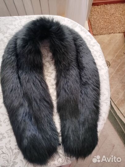 Съемный меховой воротник, песец