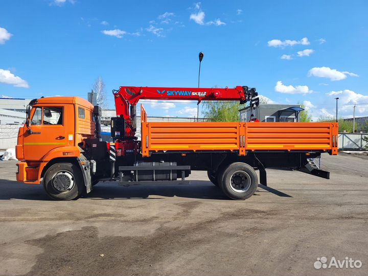 КамАЗ 43253-6010-69 с КМУ, 2023