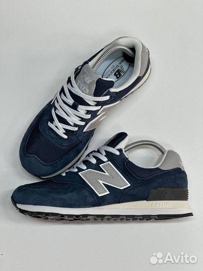 Кроссовки New balance 574 в синый цвете