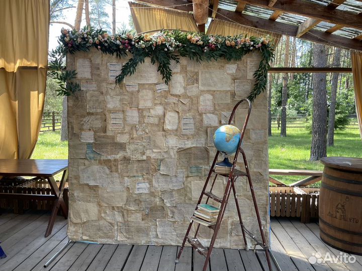 Аренда фотозоны прессволл, каркас фотозоны