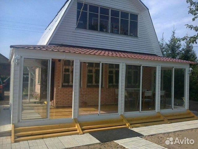 Веранда пвх. Окна металлопластиковые