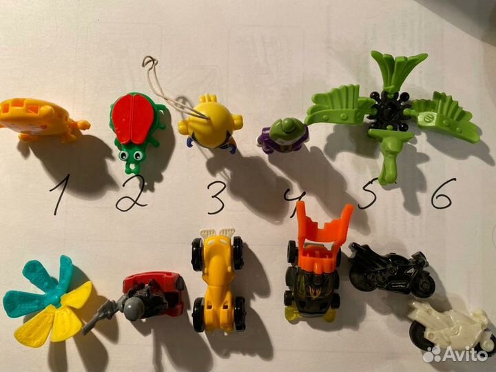 Киндер игрушки