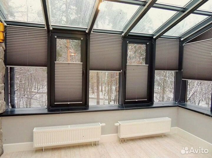 Шторы рулонные (плиссе)