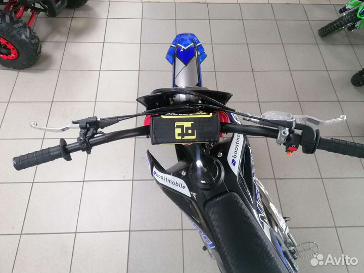 Мотоцикл кросс XT300 HS (175FMM) (BB-300cc) синий