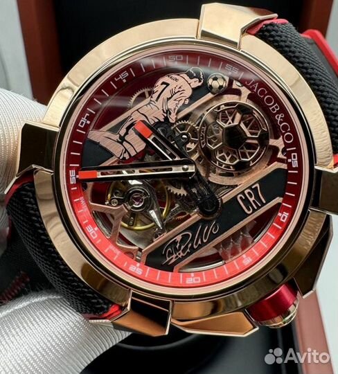 Очень красивые мужские часы Jacob co Cr7