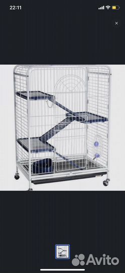 Клетка для шиншиллы