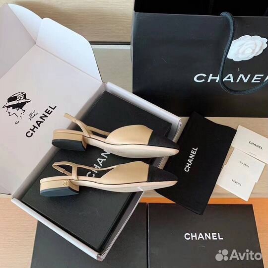 Балетки женские Chanel