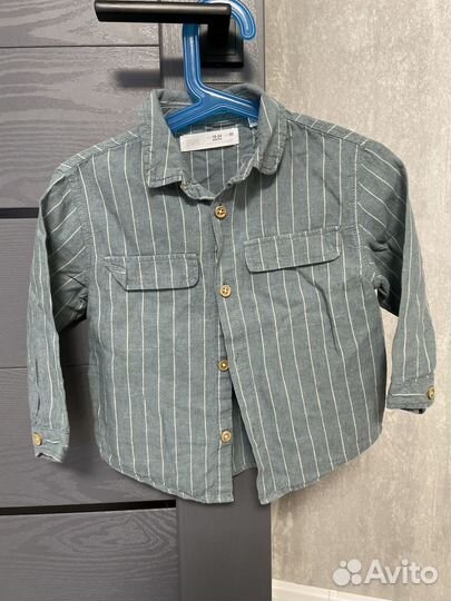 Рубашка Zara на мальчика 92