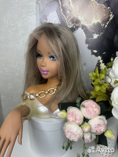 Парик система из натуральных волос