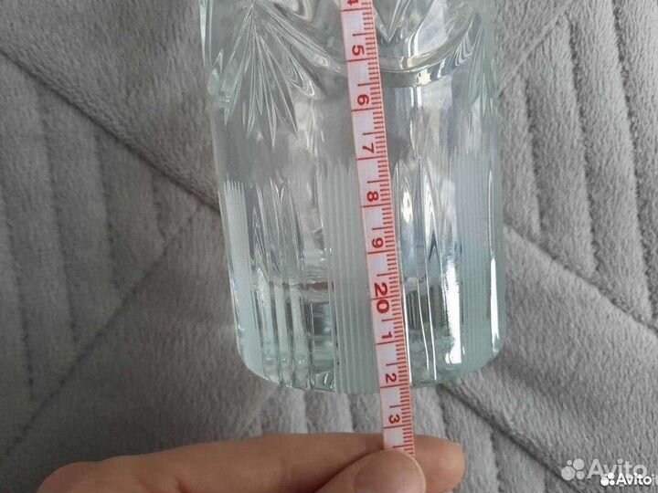 Ваза хрустальная СССР 22 см