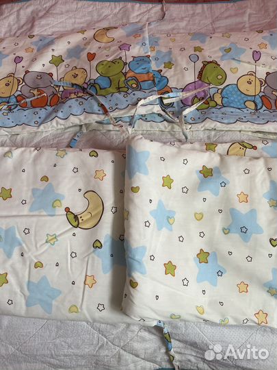 Бамперы для кроватки