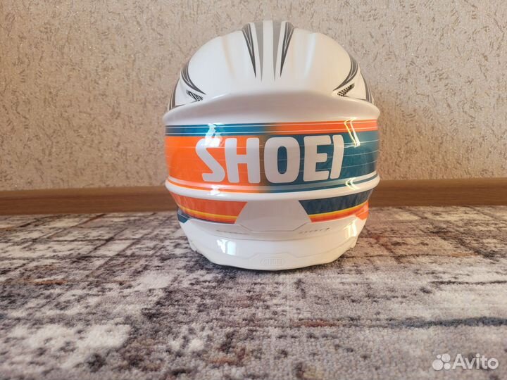 Шлем Shoei VFX-WR Pinnacle TC-8 orange grey