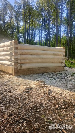 Сруб для бани липа 3*3