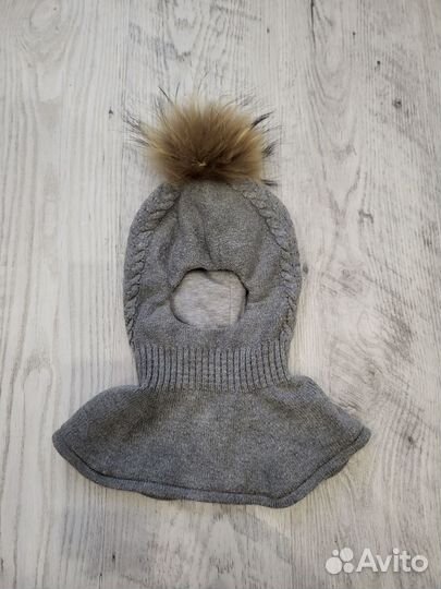 Шапка шлем 46-48 зима