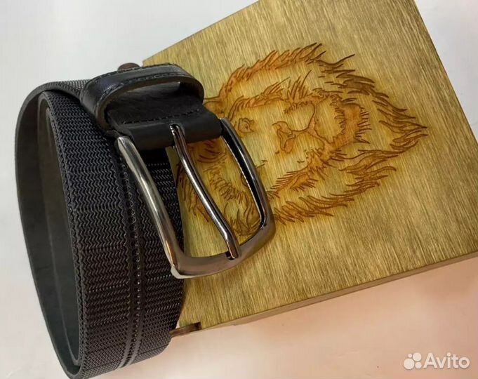 Мужской ремень из натуральной кожи