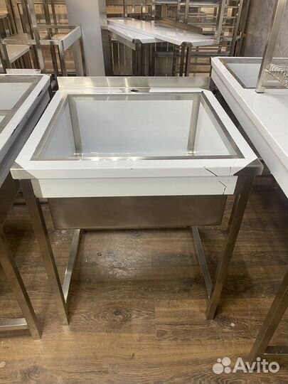 Ванны моечные, столы из нержавеющей стали