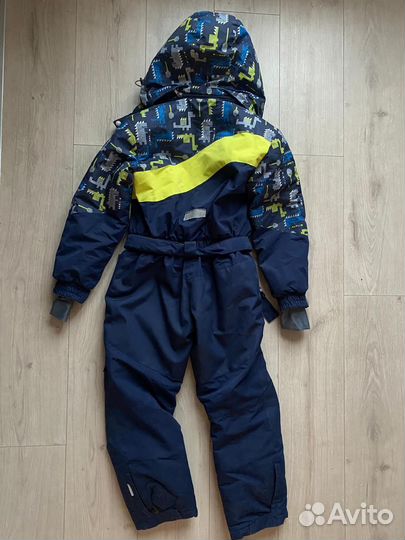Зимний комбинезон для мальчика рост 134
