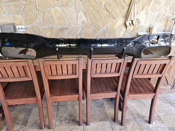 Диффузор задний Мерседес AMG GT 53 Оригинал