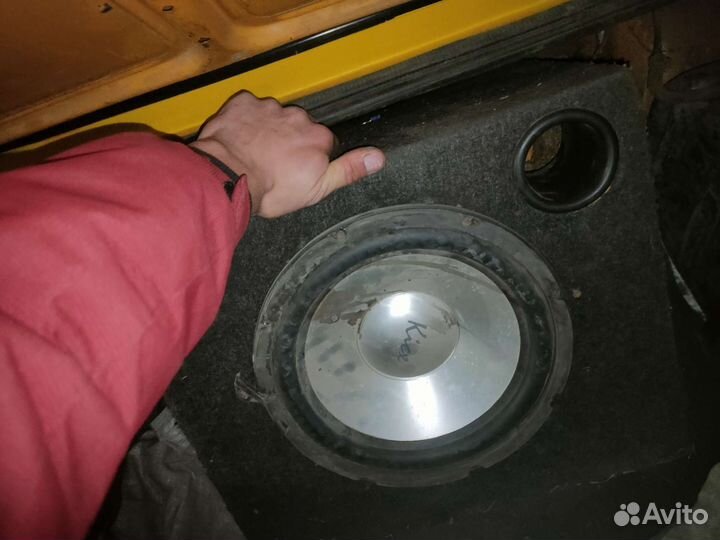 Сабвуфер и усилитель